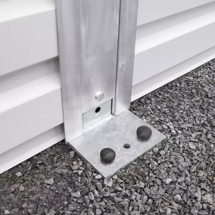 anchoring by ground pegs