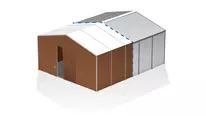 Graphic Lightweight hall non-insulated